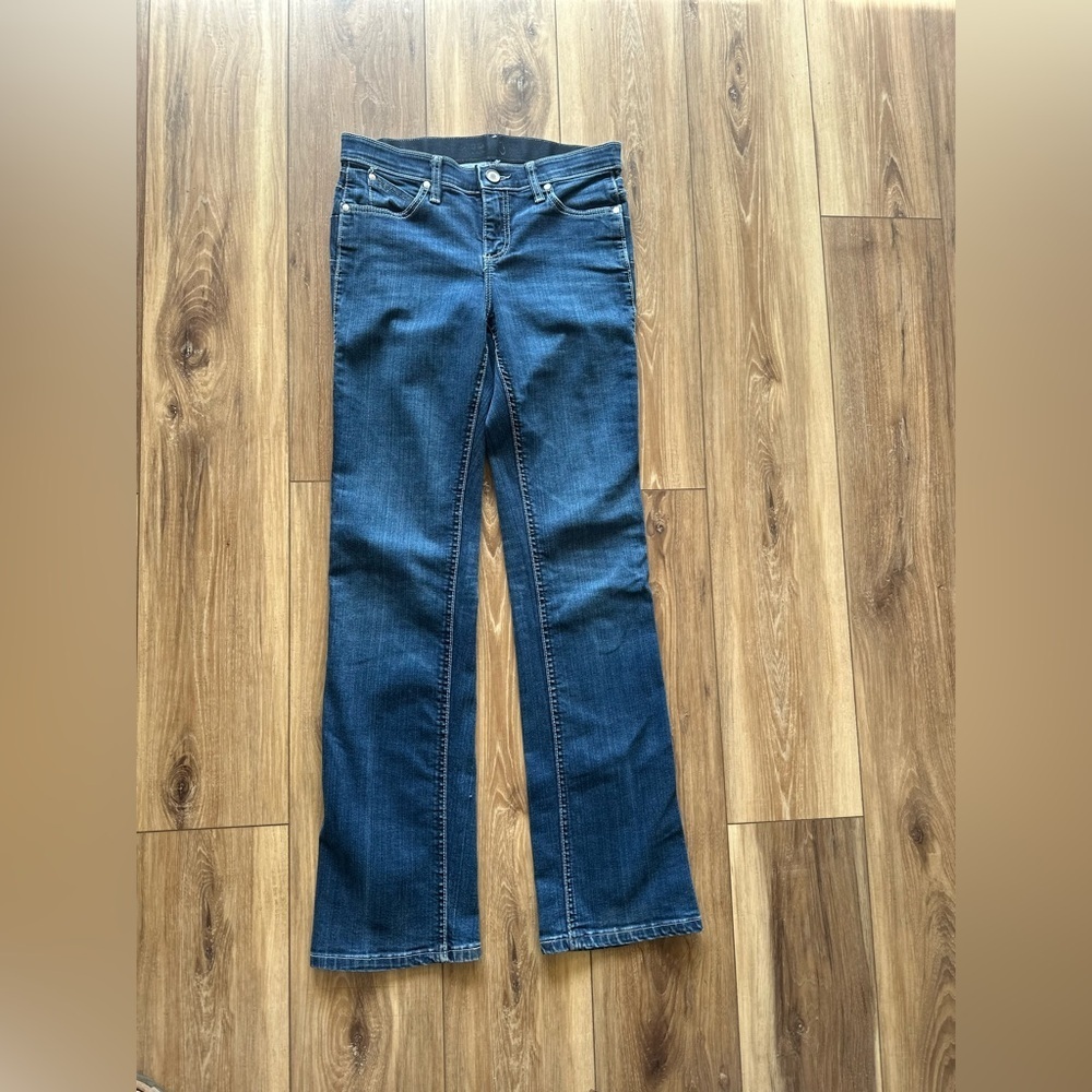 Wrangler Q-baby womens jeans size 3/4 X 34